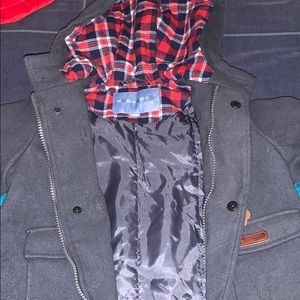 Toddler Button Dress Pea Coat